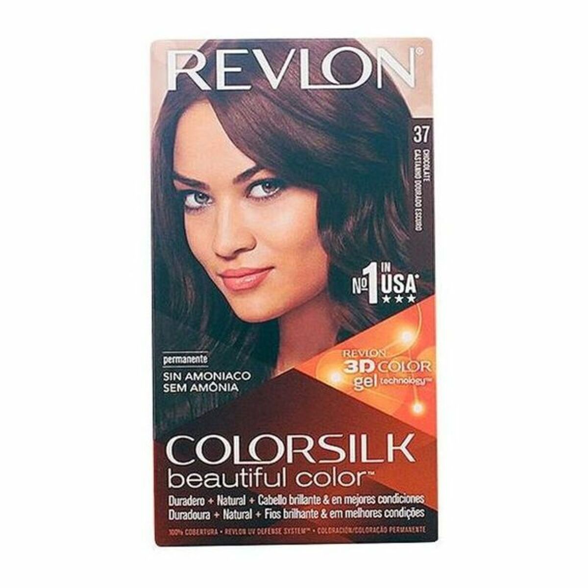 Revlon Dye No Ammonia Revlon Colorsilk Nº 37-Chocolate (1 Unit)