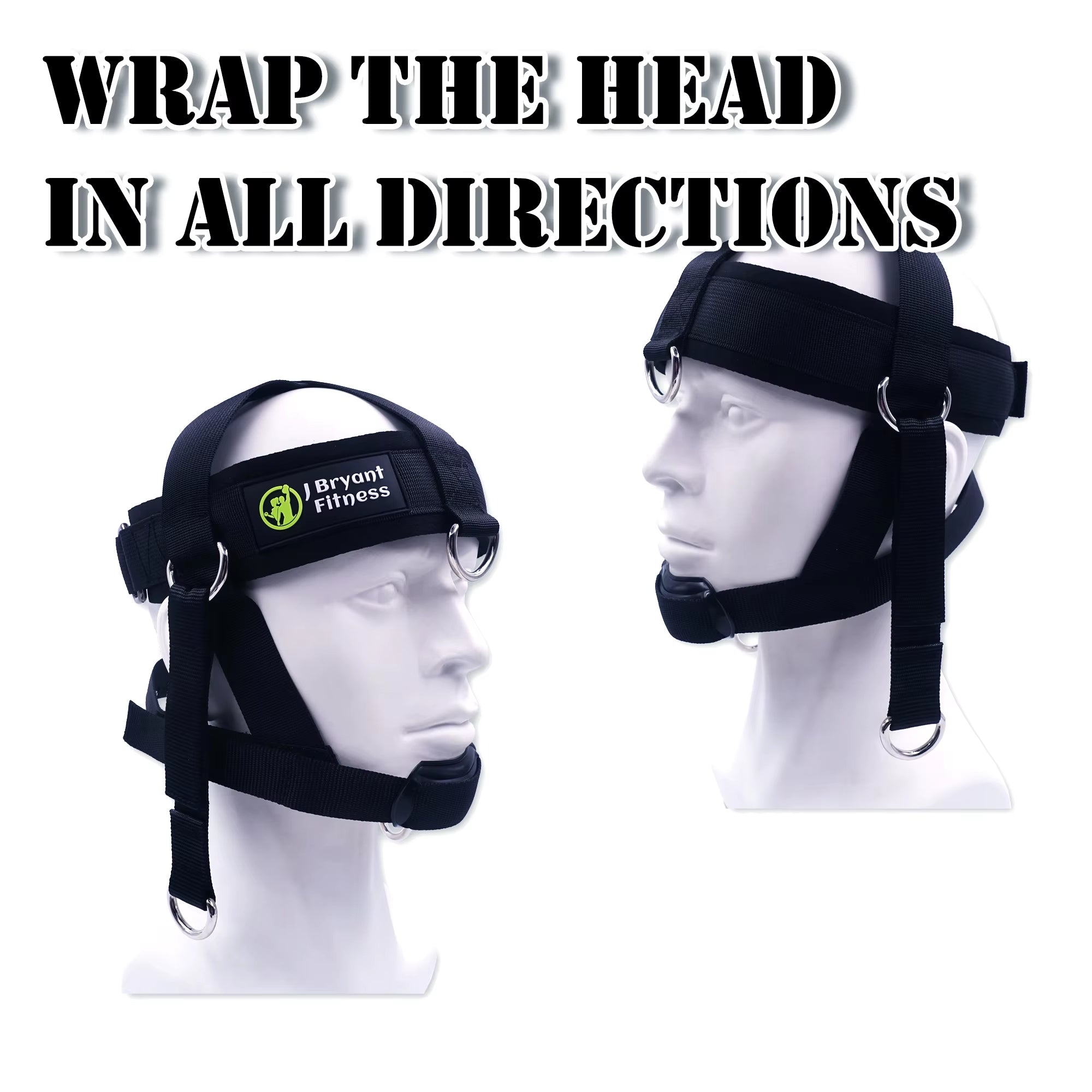 Head Neck Harness for Weight Lifting Training Diverse Workout Adjustable Strap Chin Pad Strength Powerlifting Workout Equipment