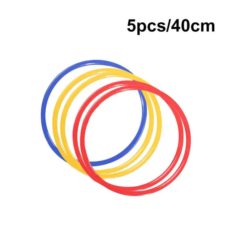 Durable Agility Training Rings Portable 5/12Pcs Football Soccer Speed Agility Training Rings Sport Futbol Training Equipment