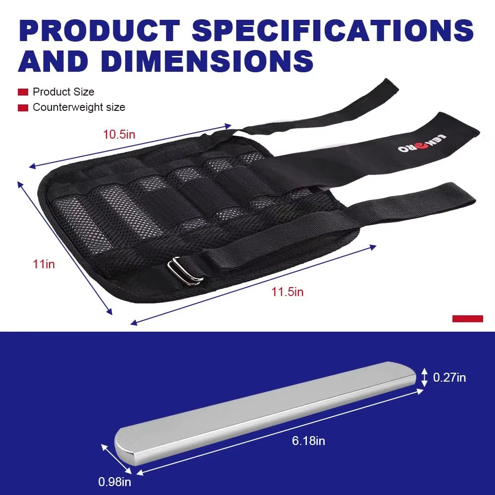 Full Set of Equipment of Adjustable Weight Running Physical Training Fitness Dumbbell Strap Wrist and Ankle Training Kit