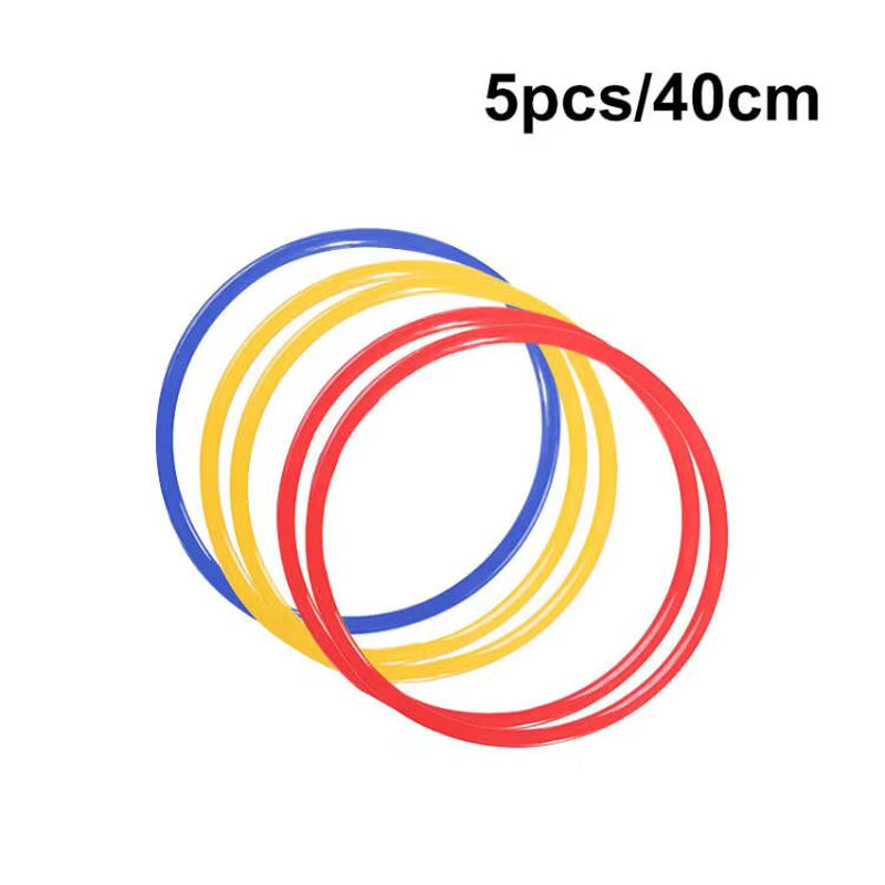 Durable Agility Training Rings Portable 5/12Pcs Football Soccer Speed Agility Training Rings Sport Futbol Training Equipment