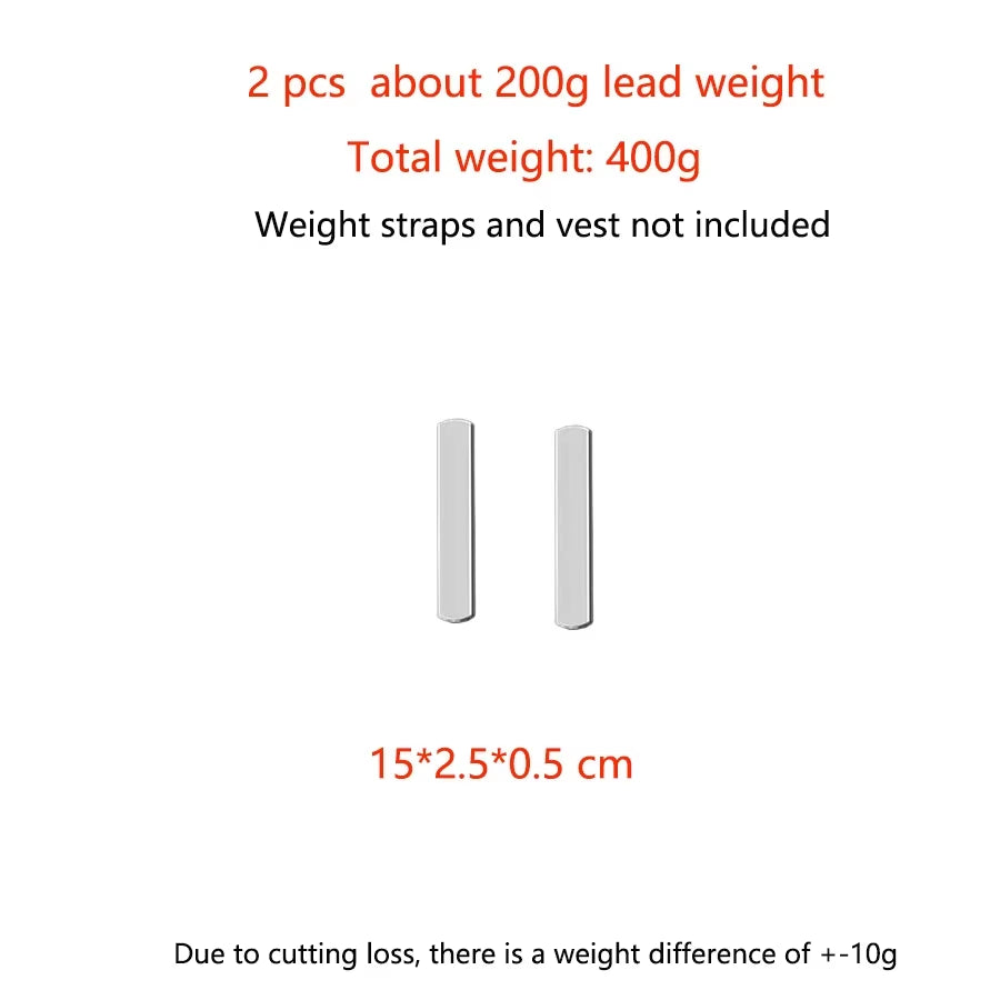 Full Set of Equipment of Adjustable Weight Running Physical Training Fitness Dumbbell Strap Wrist and Ankle Training Kit